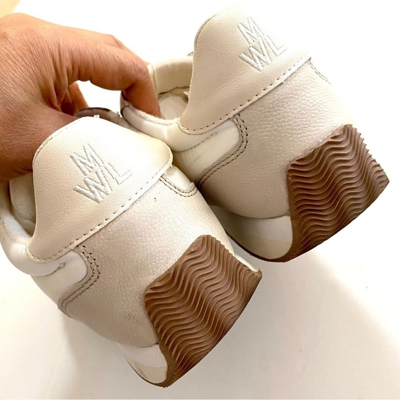 Madewell League Trainers Sneakers  Sz 8 Washed Nubuck Upper Retro Lightweight - Picture 11 of 13